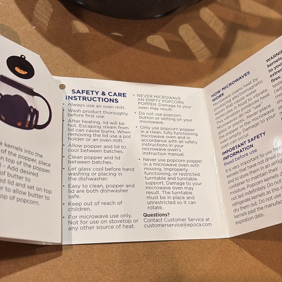 Ecolution Popcorn Popper for microwave use - Picture 4 of 4